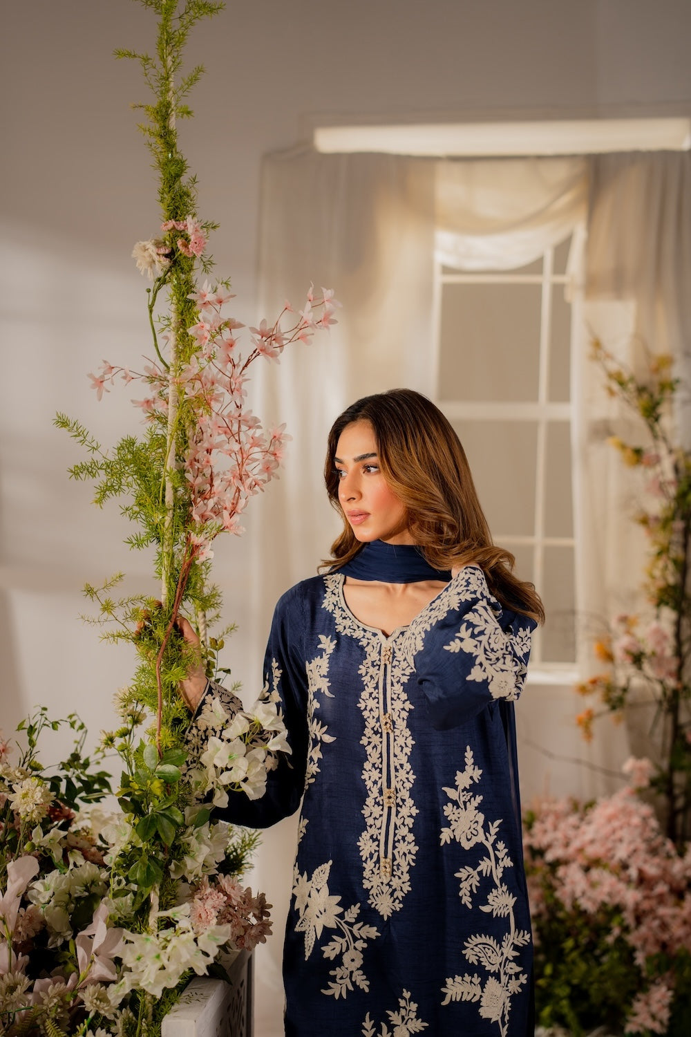 Zeenat Embroidered 3Pcs