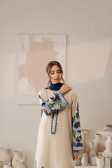 Cream Alishba 3PC