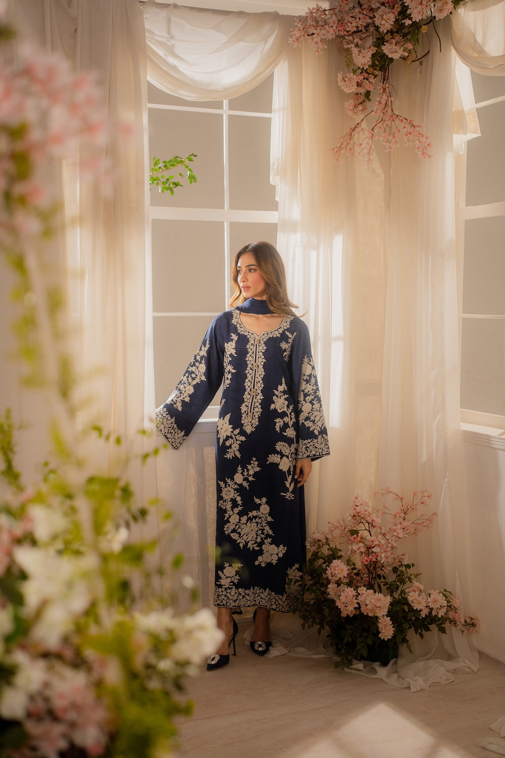 Zeenat Embroidered 3Pcs