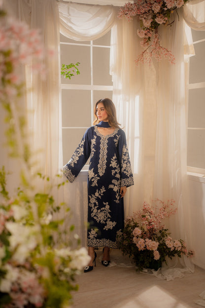 Zeenat Embroidered 3Pcs