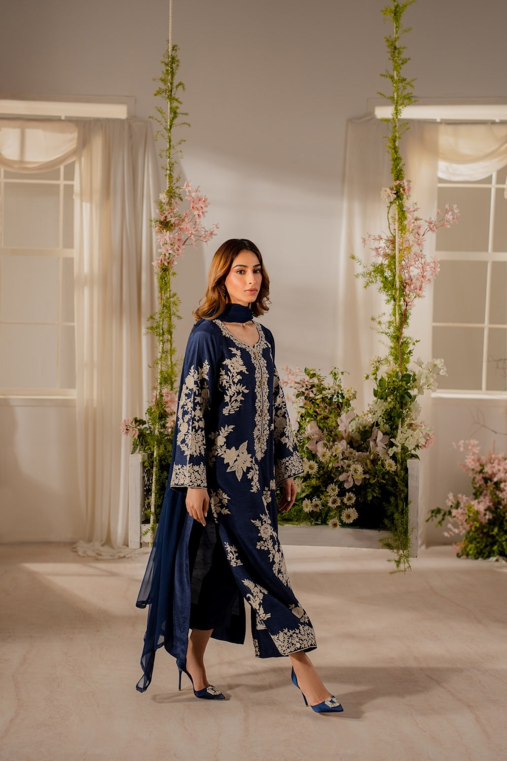 Zeenat Embroidered 3Pcs