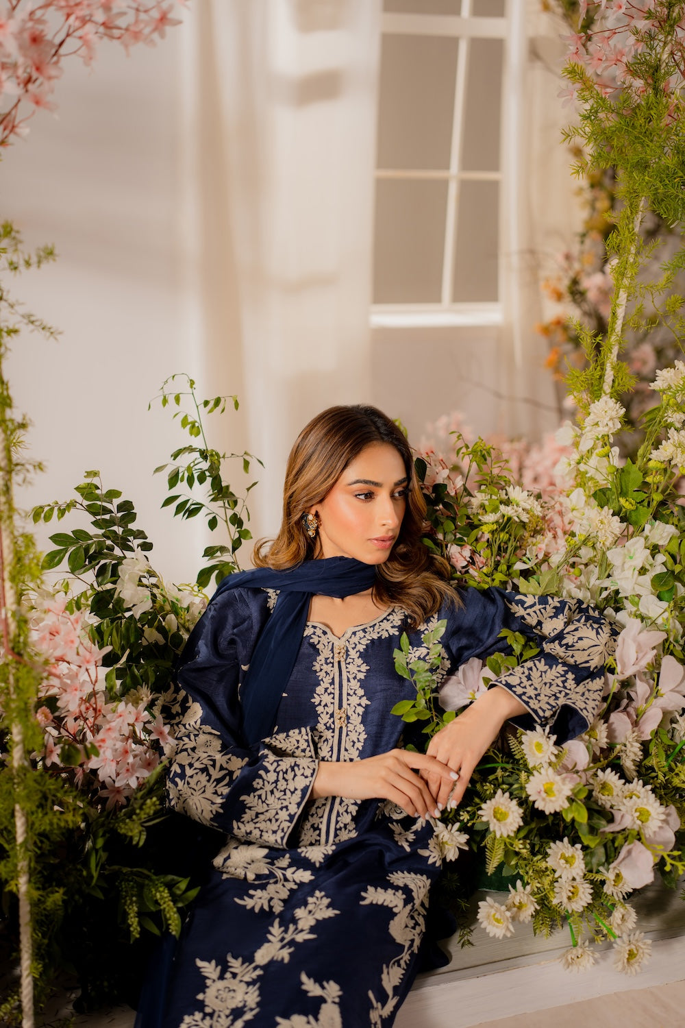 Zeenat Embroidered 3Pcs