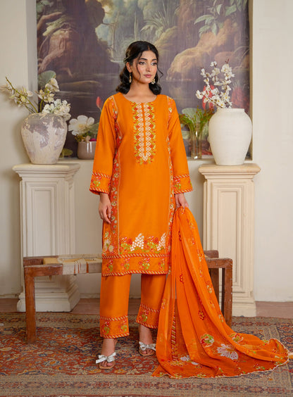 Mustard Elegance 3pcs