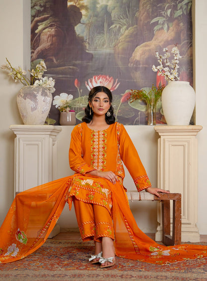 Mustard Elegance 3pcs
